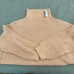American Eagle Outfitters Women's Tan Sweater